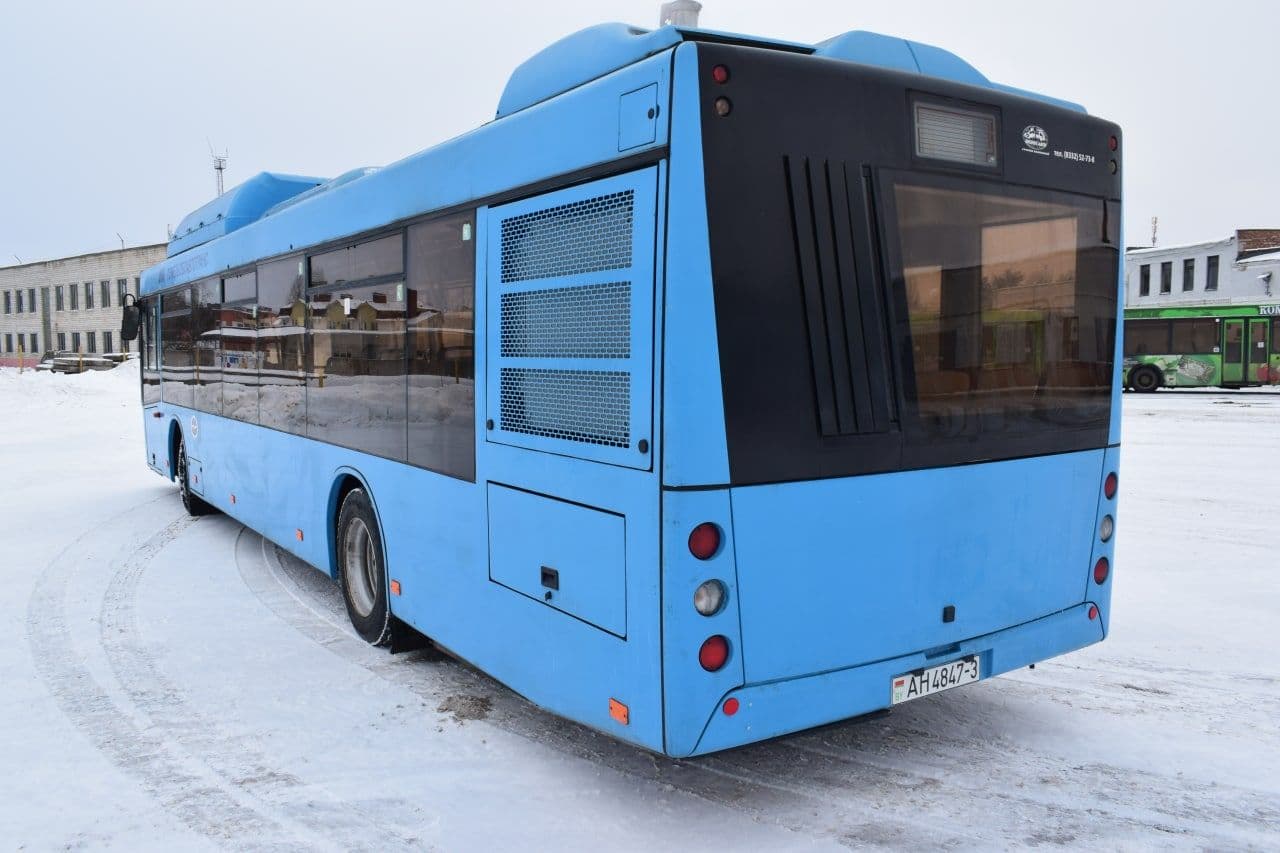 Газовый МАЗ пополнил ряды автопарка Гомеля